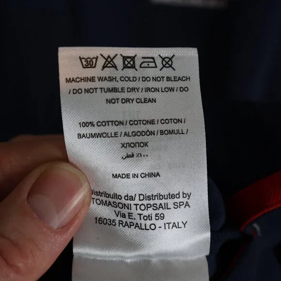 North Sails Barcolana 51 Regatta Polo Shirt Men 2XL Blue Sailing Limited Edition - Picture 11 of 15